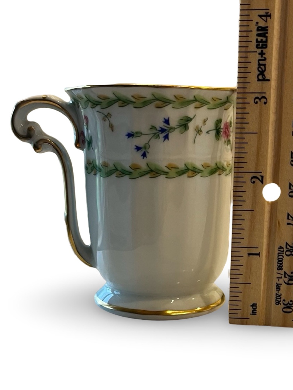 Bernardaud Limoges Artois Vert Fine Porcelain Coffee Pot Sugar Creamer Set - Picture 12 of 16